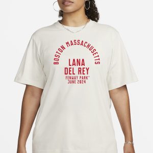 Boston Massachusetts Lana Del Rey Fenway Park June 2024 T-Shirt 1 Boston Massachusetts Lana Del Rey Fenway Park June 2024 T Shirt 2