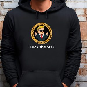 Brad Garlinghouse Wearing Trump Fuck The Sec Sweatshirt T shirt Hoodie Long Sleeve T shirt 2