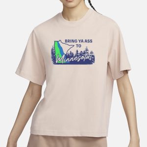 Bring Ya Ass Minnesota ROAD SIGN 2024 Hoodie 3
