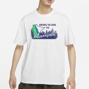 Bring Ya Ass Minnesota ROAD SIGN Hoodie 3