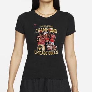 Bulls Champions June 12 1991 World T Shirt 2