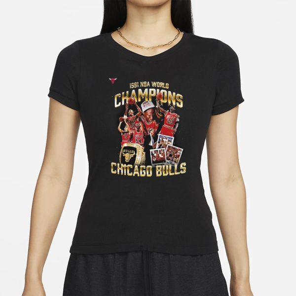 Bulls Champions June 12 1991 World T-Shirt