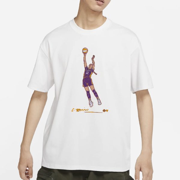 CAMERON BRINK SUPERSTAR POSE LA T-SHIRT