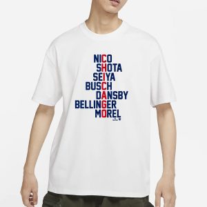 CHICAGO NAMES 2024 T SHIRT 1
