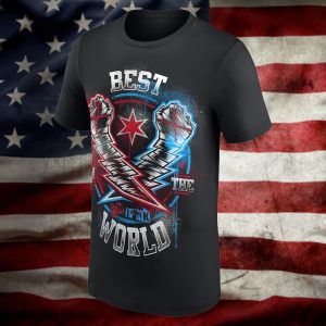 CM Punk Lightning Fists T Shirt GIVEAWAY 2