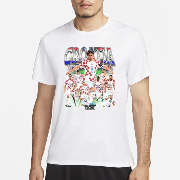 CROATIA By Game Changers 2024 T-Shirt