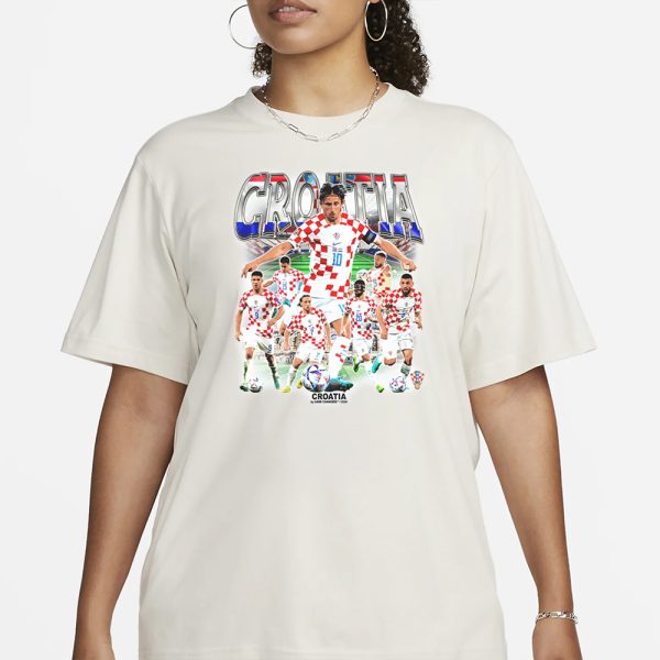 CROATIA By Game Changers 2024 T-Shirt