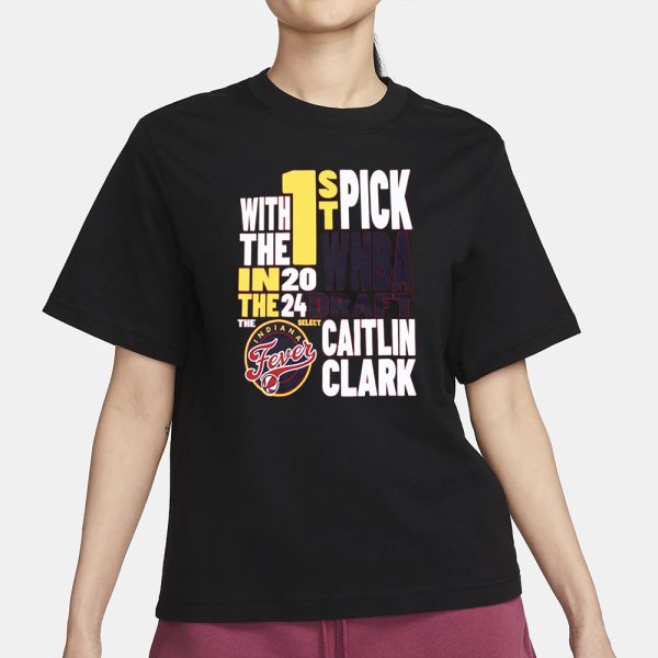 Caitlin Clark Fever Draft Night T-Shirt