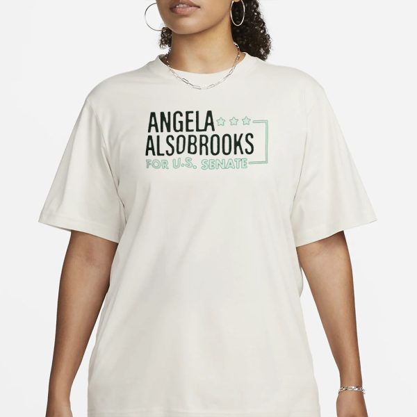 Candidly Tiff Angela Alsobrooks For US Senate T-Shirt