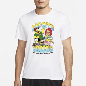 Cartoonrxbbit Big City Greens Bill Nancy Tilly Cricket Gramma T Shirt 1