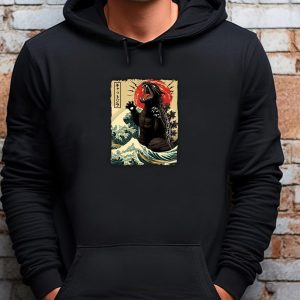 Catzilla Sweatshirt T shirt Hoodie Long Sleeve T shirt 4