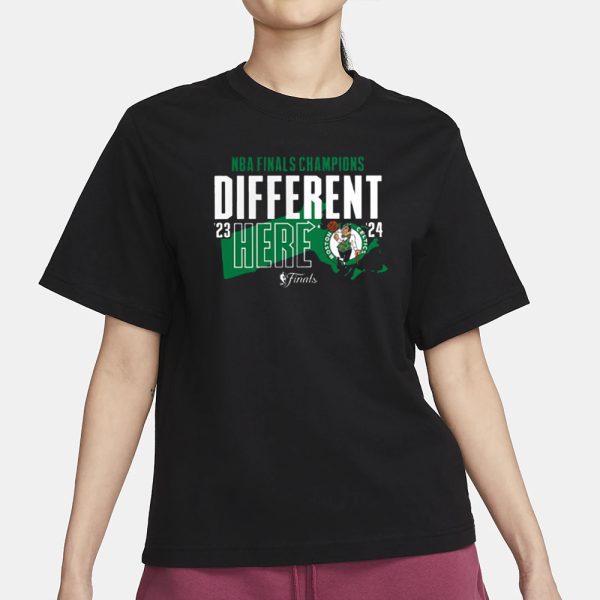 Celtics 2024 Finals Champions Outlet Pass Hometown Originals T-Shirt