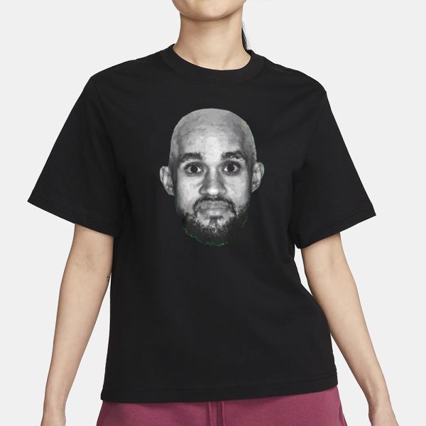 Celtics D-White Face T-Shirt