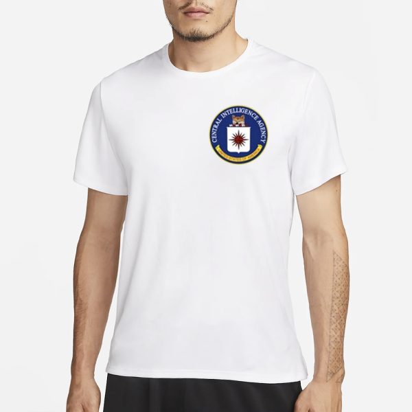 Central Intelligence Agency United States Of America Shiba T-Shirt