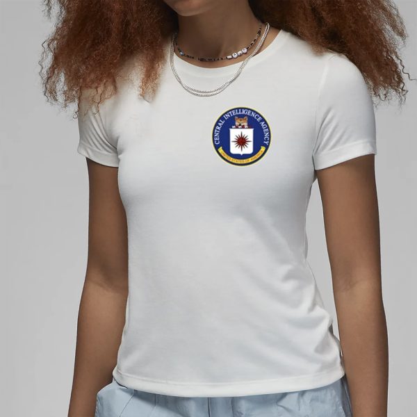 Central Intelligence Agency United States Of America Shiba T-Shirt