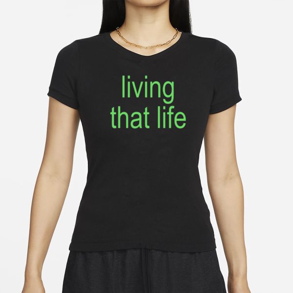 Charli_Xcx Living That Life T-Shirt