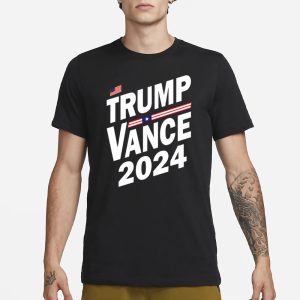 Charlie Kirk Trump Vance 2024 T Shirt 1