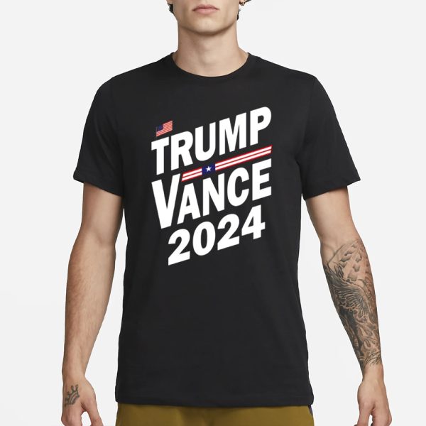 Charlie Kirk Trump Vance 2024 T-Shirt