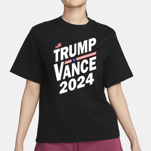 Charlie Kirk Trump Vance 2024 T-Shirt