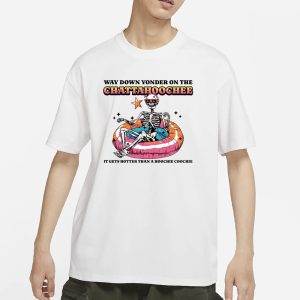 Chattahoochee Way Down Yonder Floating Summer Beach Ocean T Shirt 1
