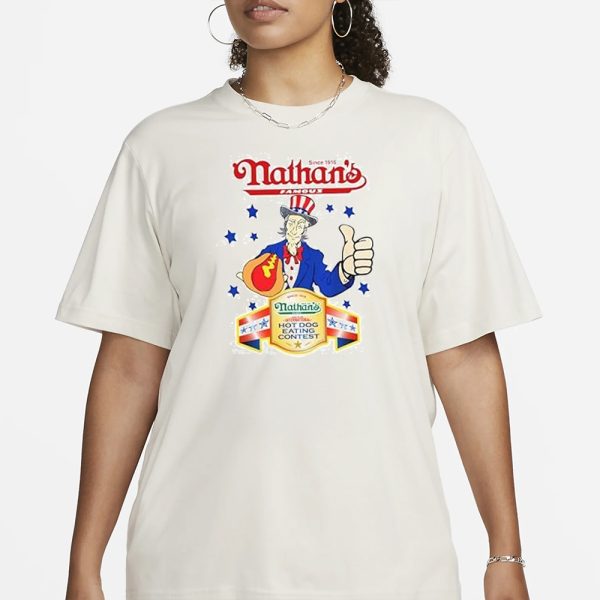 Chestnut Nathans Hot Dog Eating Contest T-Shirt