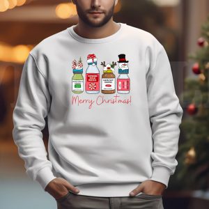 Christmas Pharmacy Sweatshirt T shirt Hoodie Long Sleeve T shirt 1