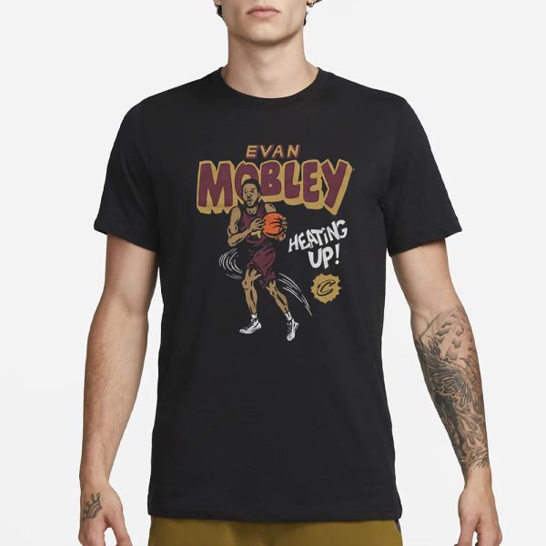 Cleveland Cavaliers Comic Book Evan Mobley T-Shirt