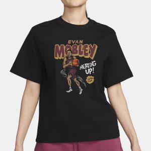 Cleveland Cavaliers Comic Book Evan Mobley T Shirt 2