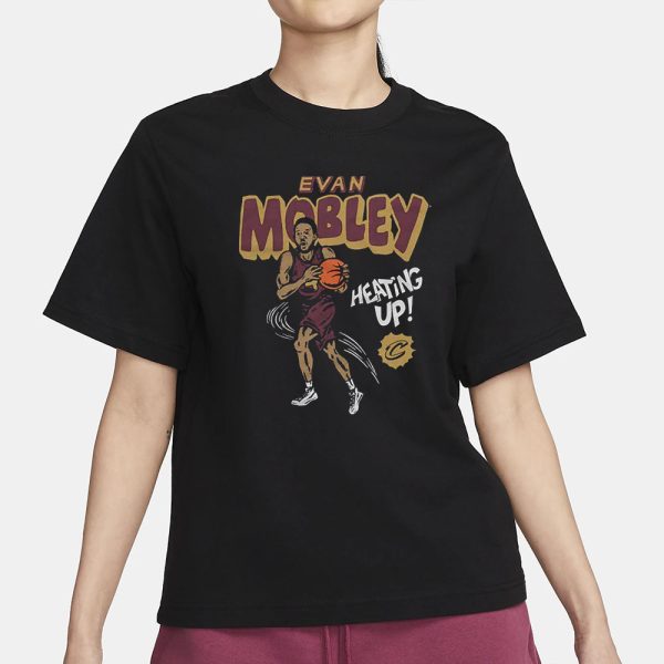 Cleveland Cavaliers Comic Book Evan Mobley T-Shirt