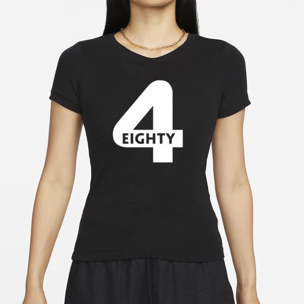 Club Shay Shay Shannon Sharpe Wearing 4 Eighty T-Shirt