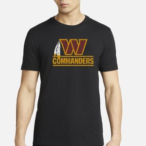 Coach Dan Quinn Commanders Feather T Shirt 1