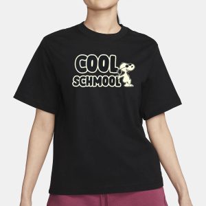 Cool Schmool Snoopy T-Shirt 1 Cool Schmool Snoopy T Shirt 2