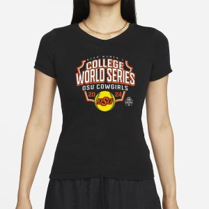 Cowgirls 2024 Softball Women's College World Series Total Runs T Shirt 2