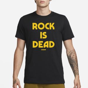 Creem Rock Is Dead T Shirt 1