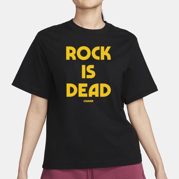 Creem Rock Is Dead T-Shirt