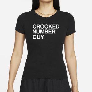 Crooked Number Guy T Shirt 2