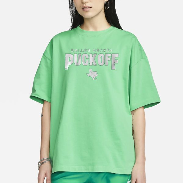 DALLAS HOCKEY PUCK OFF T-SHIRT