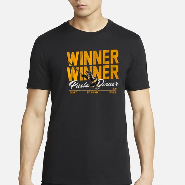 DAVID PASTRNAK WINNER WINNER PASTA DINNER T-SHIRT