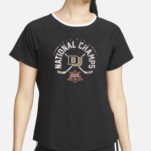 DENVER HOCKEY 2024 NATIONAL CHAMPS T SHIRT 2