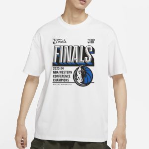Dallas Mavericks 2024 Western Conference Champions Locker Room Big Tall T Shirt 1