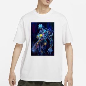 Dark Samus Doodle T Shirt 1