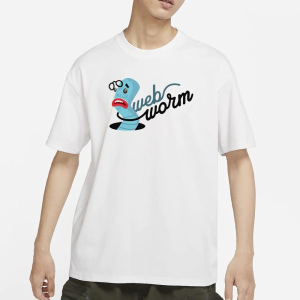 David Farrier Webworm Logo T-Shirt