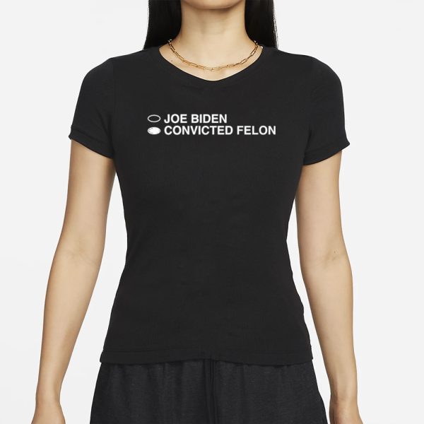 David J Harris Joe Biden Convicted Felon T-Shirt