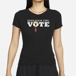 David J Harris Jr Keep Your Tips Vote T Shirt 2
