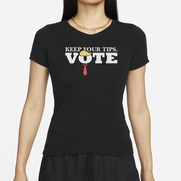 David J Harris Jr Keep Your Tips Vote T-Shirt