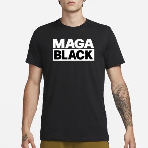 Defender Of The Republic Weraing Maga Black T Shirt 1