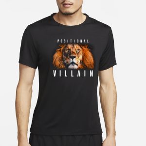 Detroit Lions Positional Villain T Shirt 1
