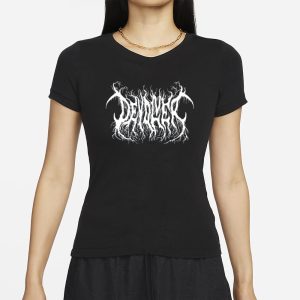 Devolver Digital Metal Logo 2020 T Shirt 2