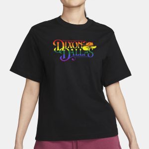 Dixon Dallas Pride Logo T Shirt 2