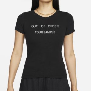 Dominic Fike Out Of Order Tour Sample T Shirt 2